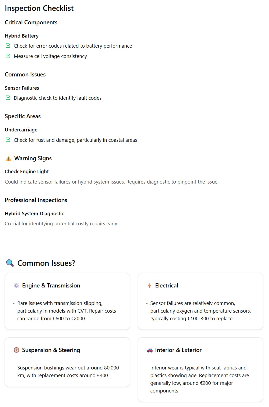 What's in Your Report - Card 1